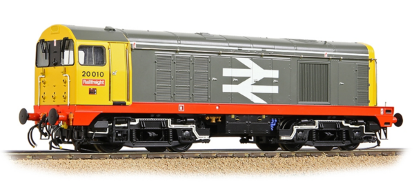 35-357A Bachmann OO Class 20/0 Disc Headcode 20010 BR Railfreight (Red Stripe)