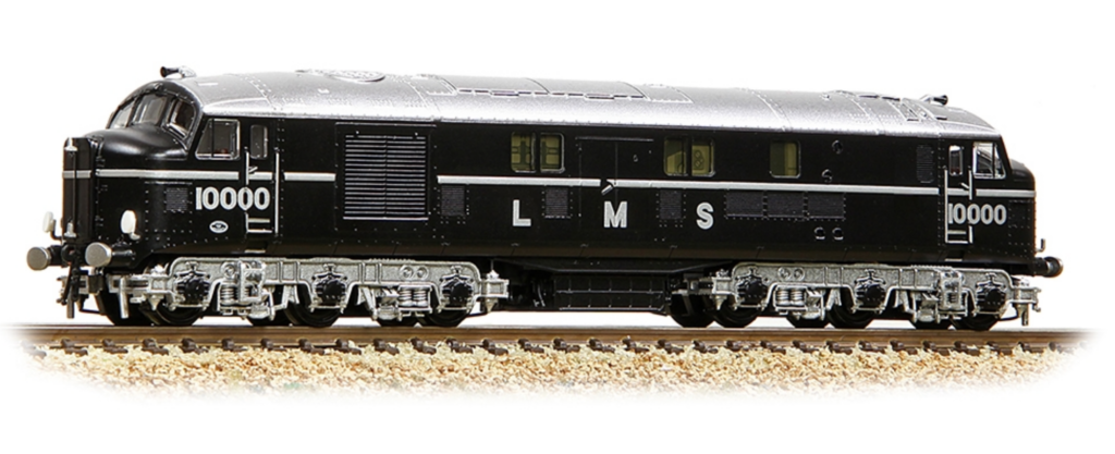 372-910 Graham Farish N gauge LMS 10000 LMS Black & Silver – Kent ...