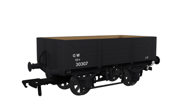 943019 Rapido UK OO GW 5 plank open Diagram O15 - GWR  No.30307