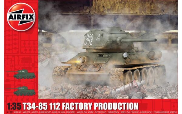 A1361 Airfix 1:35 T34-85 112 Factory Production