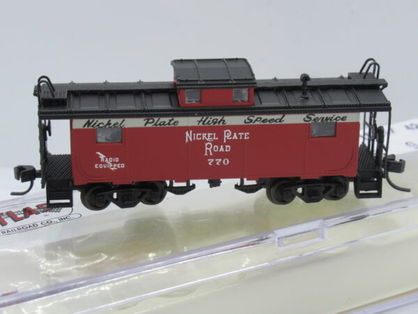 33434 Secondhand Atlas N gauge NE-6 Caboose Nickel Plate Road 770