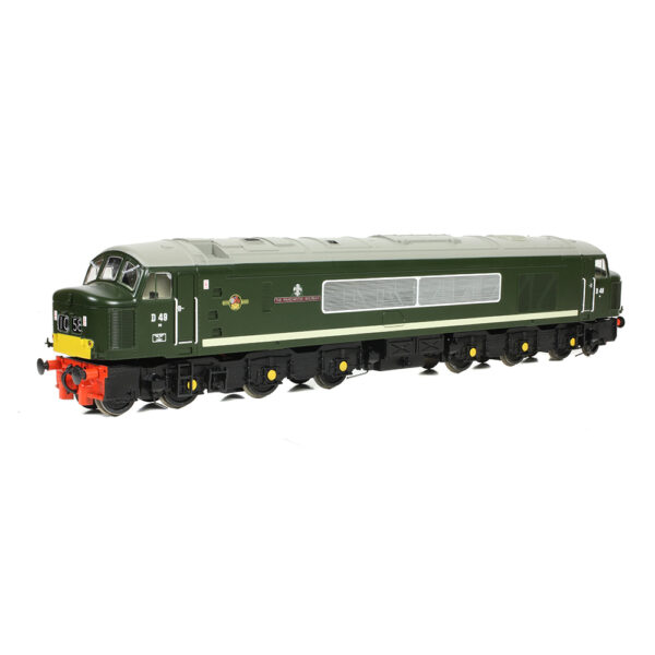 32-678A Bachmann OO Class 45 Split Centre H/C D49 'The Manchester Regiment' BR Green (SYP) - Image 3