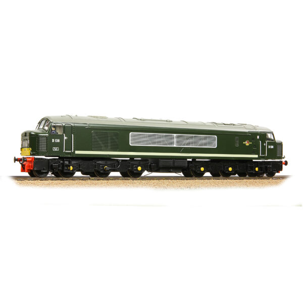 32-702A Bachmann OO Class 46 Centre Headcode D138 BR Green (Small Yellow Panels)