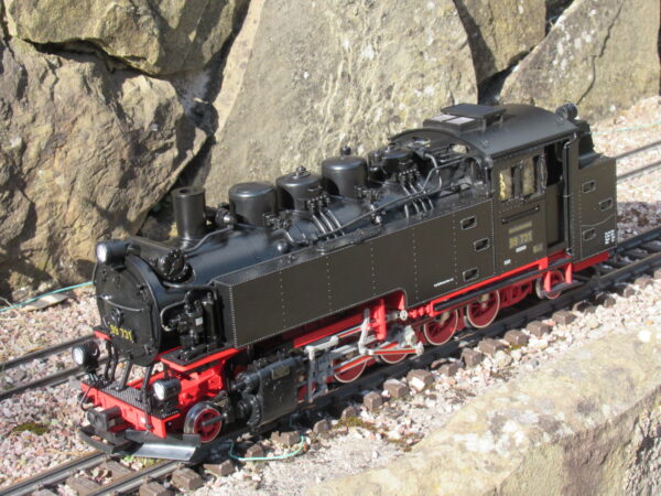 21480 Secondhand LGB G Scale DR 2-10-2T Steam Locomotive VII K, Road Number 99 731 - MFX/DCC Sound