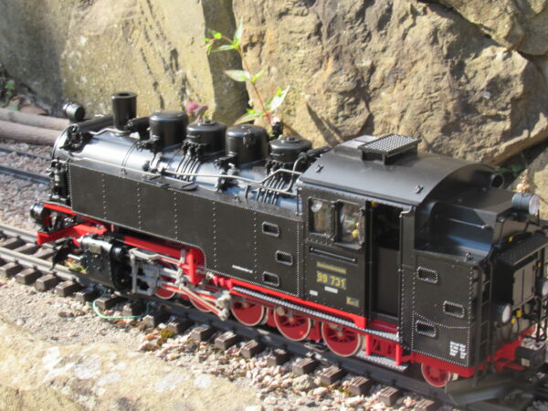 21480 Secondhand LGB G Scale DR 2-10-2T Steam Locomotive VII K, Road Number 99 731 - MFX/DCC Sound - Image 2