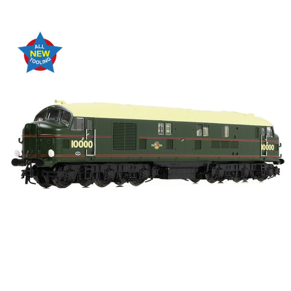 372-916 Graham Farish N gauge LMS 10000 BR Lined Green (Late Crest) - Image 2