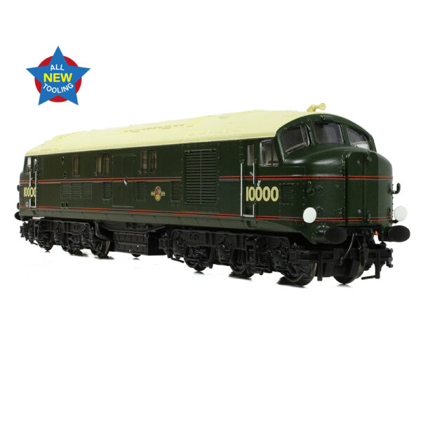 372-916 Graham Farish N gauge LMS 10000 BR Lined Green (Late Crest) - Image 4