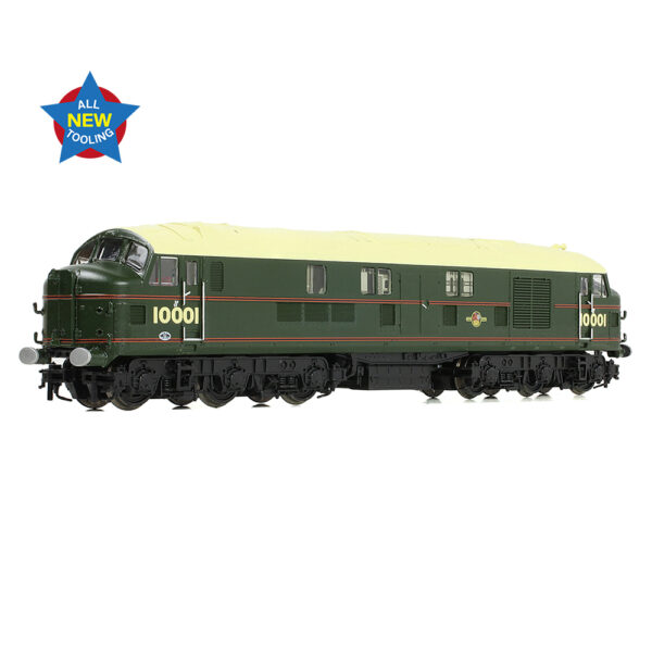 372-917 Graham Farish N gauge LMS 10001 BR Lined Green (Late Crest) - Image 4