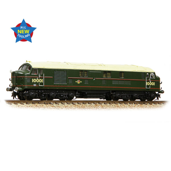 372-917 Graham Farish N gauge LMS 10001 BR Lined Green (Late Crest)