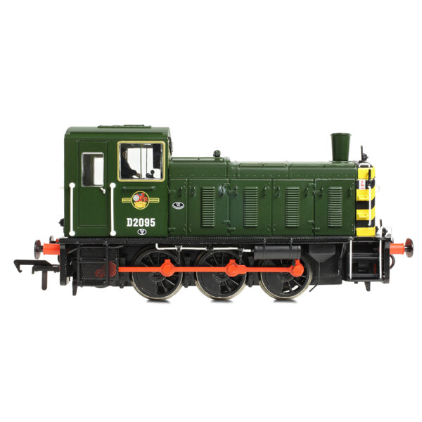 31-364A Bachmann OO Class 03 D2095 BR Green (Wasp Stripes) - Image 4