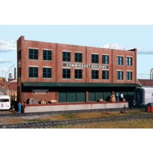 933-3173 Walthers HO Cornerstone Commissary / Freight Tansfer Background Building -- Kit