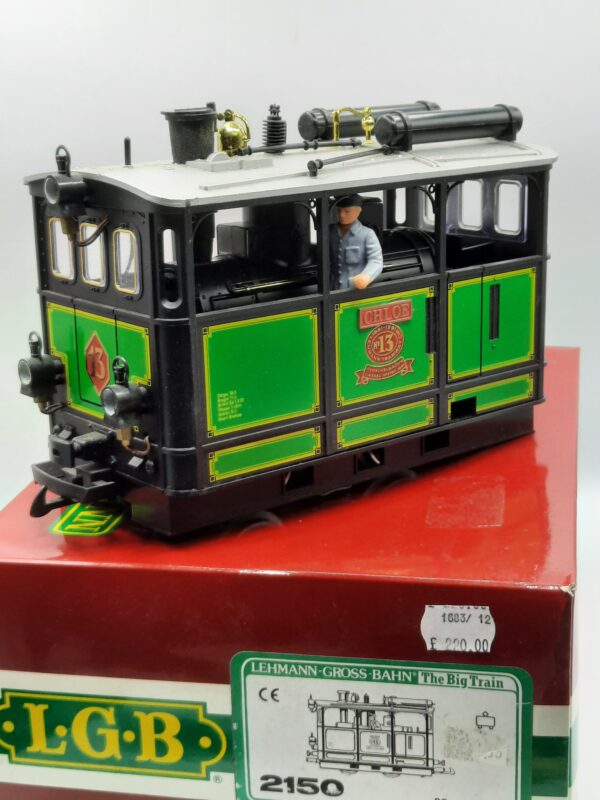 2150 Secondhand LGB G Scale Tramway Steam Engine 13