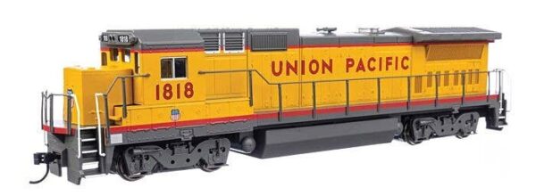 910-19574 Walthers HO  GE Dash 8-40B - ESU(R) Sound & DCC -- Union Pacific(R) #1818 (yellow, gray; small shield on nose