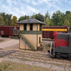 933-3556 Walthers Cornerstone HO Trackside Signal Tower -- Kit - 1-7/8 x 2-27/32 x 3-5/16" 4.7 x 7.2 x 8.4cm