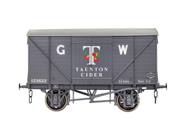 7F-066-007 Dapol O scale GW Standard 12T Grey Taunton Cider 123522