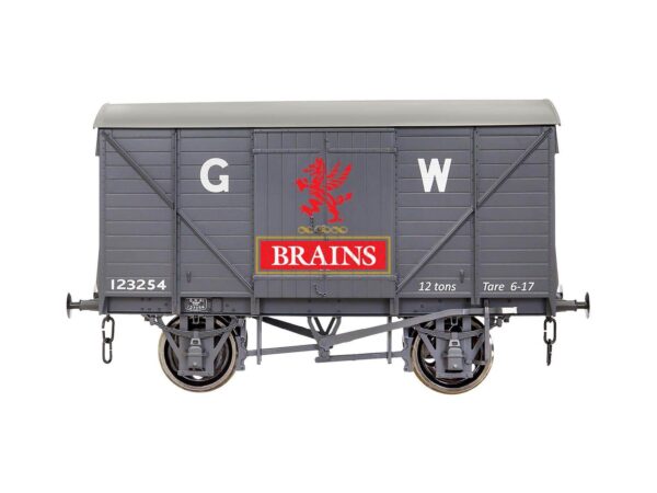 7F-066-006 Dapol O scale GW Standard 12T Grey Brains SA 123254