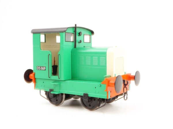9035 Heljan O scale Ruston & Hornsby 48DS Open Cab BR SR Green DS1169