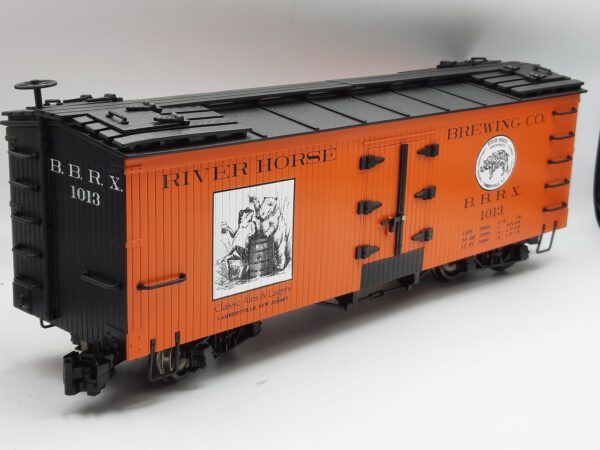 98685 Secondhand Bachmann G Scale Billboard Reefer-River Horse Brewing