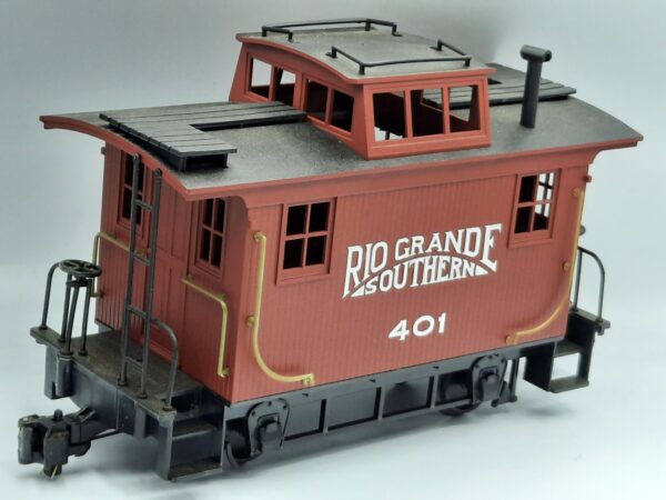 93143 Secondhand Bachmann G Scale Bobber Caboose - Rio Grande Southern 401