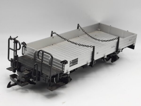 40090 Secondhand LGB G Scale RhB low sided wagon Kk7314