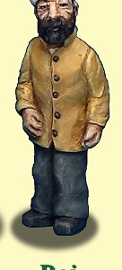 Short Staff "Raj" - Roundhouse 16mm Figure kit