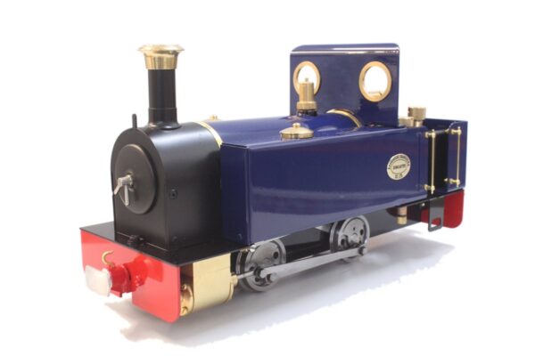 Millie Mk2 - Roundhouse 16mm live steam 0-4-0T loco - Blue - 32mm