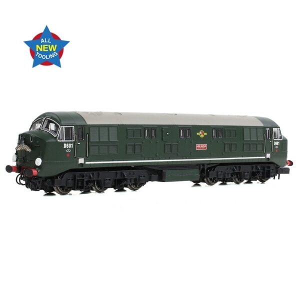 E84523 EFE Rail N gauge Class 41 'Warship' Disc Headcode D601 'Ark Royal' BR Green (L/Crest)