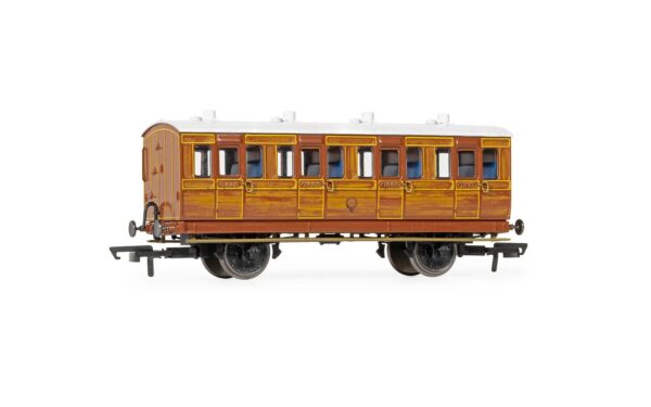 R40414 Hornby OO IoWCR, 4 Wheel Coach (4 Door), 1st Class