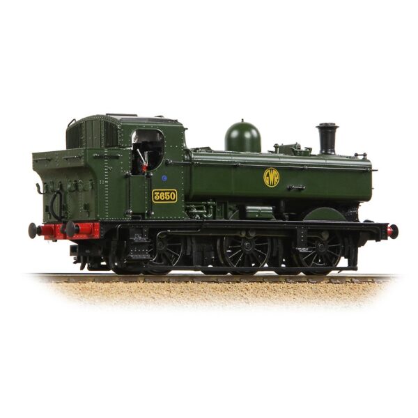 32-198 Bachmann OO GWR 8750 Pannier Tank 3650 GWR Green (Shirtbutton) - Image 2