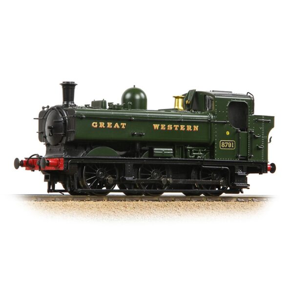 32-204A Bachmann OO GWR 8750 Pannier Tank 8791 GWR Green (Great Western)