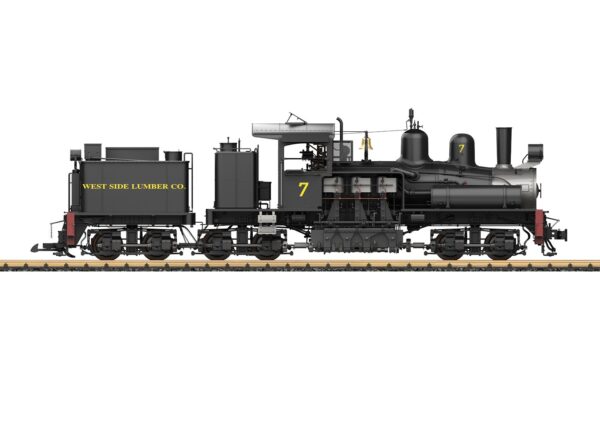 26702 LGB G Scale  -  WSLC RR Shay Steam Locomotive No. 7 -  pre-order - Image 4