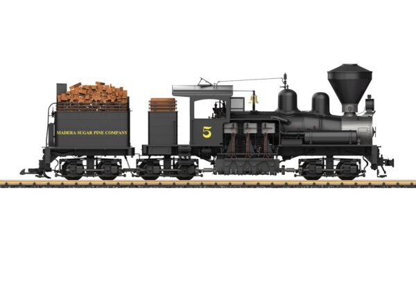 26703 LGB G Scale  - MSP RR Shay Steam Locomotive No. 5 -  pre-order - Image 2